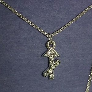 AVON RHINESTONE ZODIAC NECKLACE ~ SAGITTARIUS ~NIB
